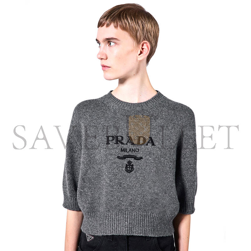 Pra*a wool and cashmere crew-neck sweater p24z1u